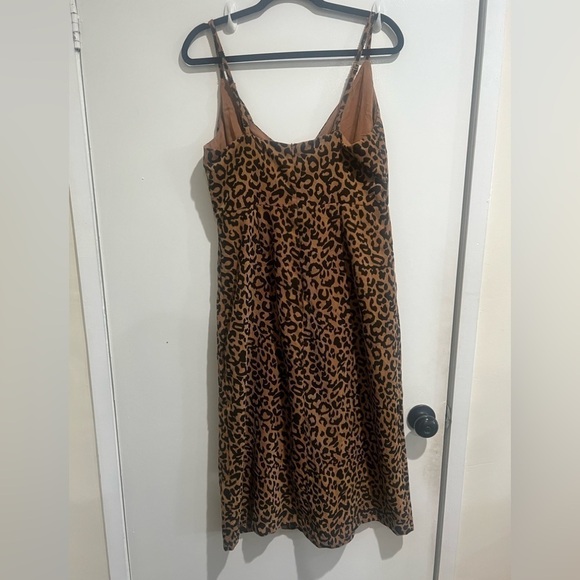 Lush animal print midi dress, large - Picture 3 of 8